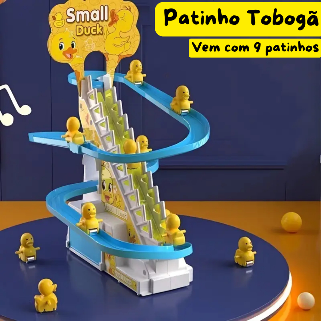 Brinquedo Pista Pato 9 Patinhos OU Pista PINGUIM 3