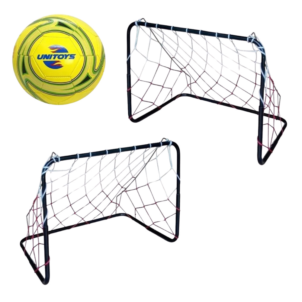 Traves De Gol De Ferro com 2 Golzinho Futebol Gran