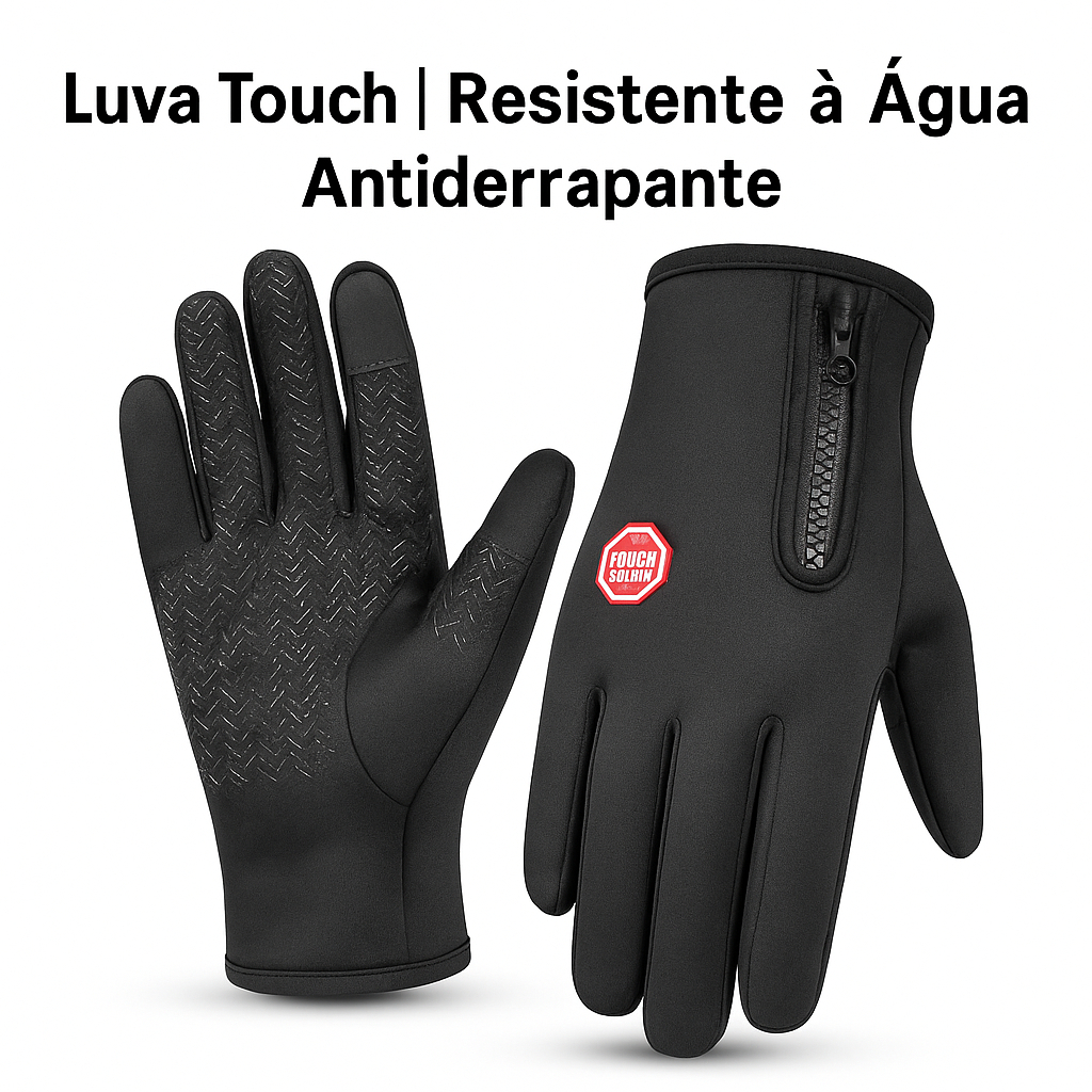 Luva Motoqueiro Impermeável Frio E Chuva TAM/ÚNI