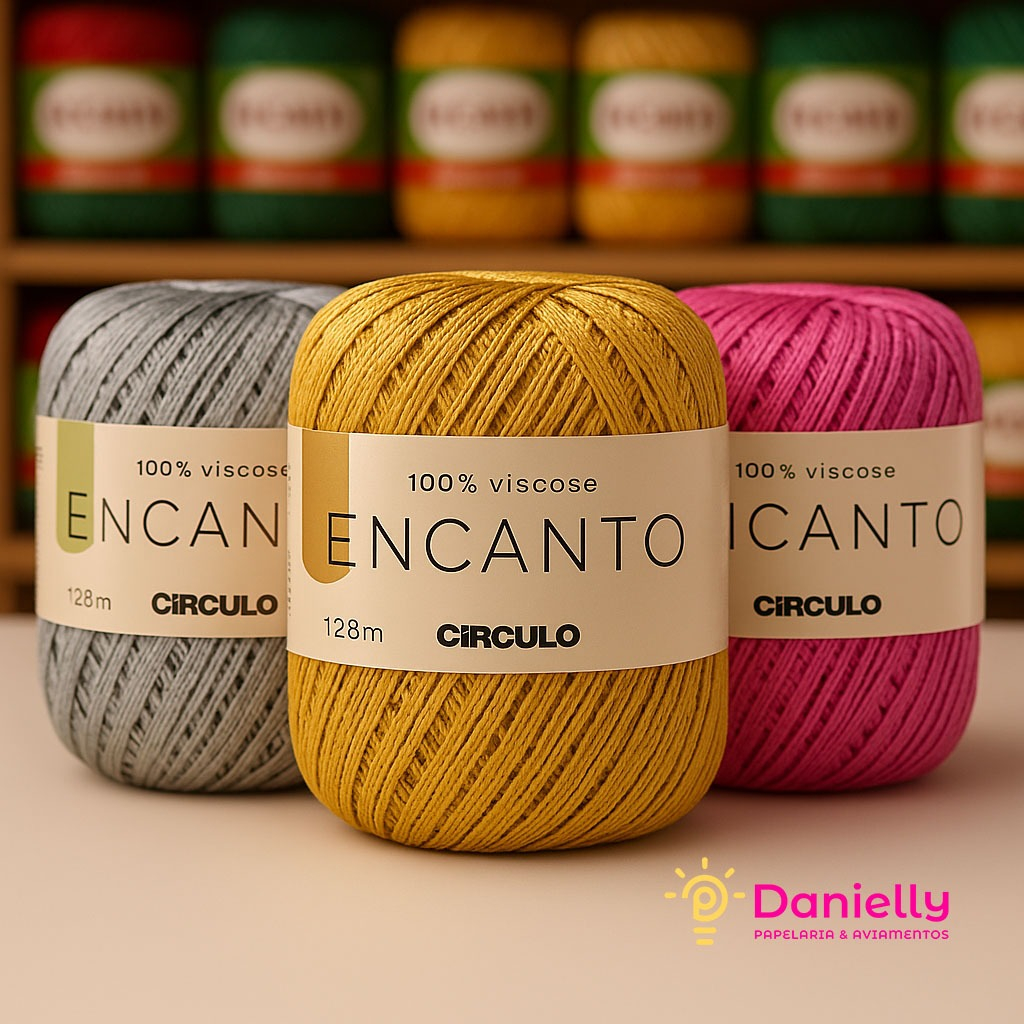 Linha Fio Encanto Círculo 100g – 128 Metros