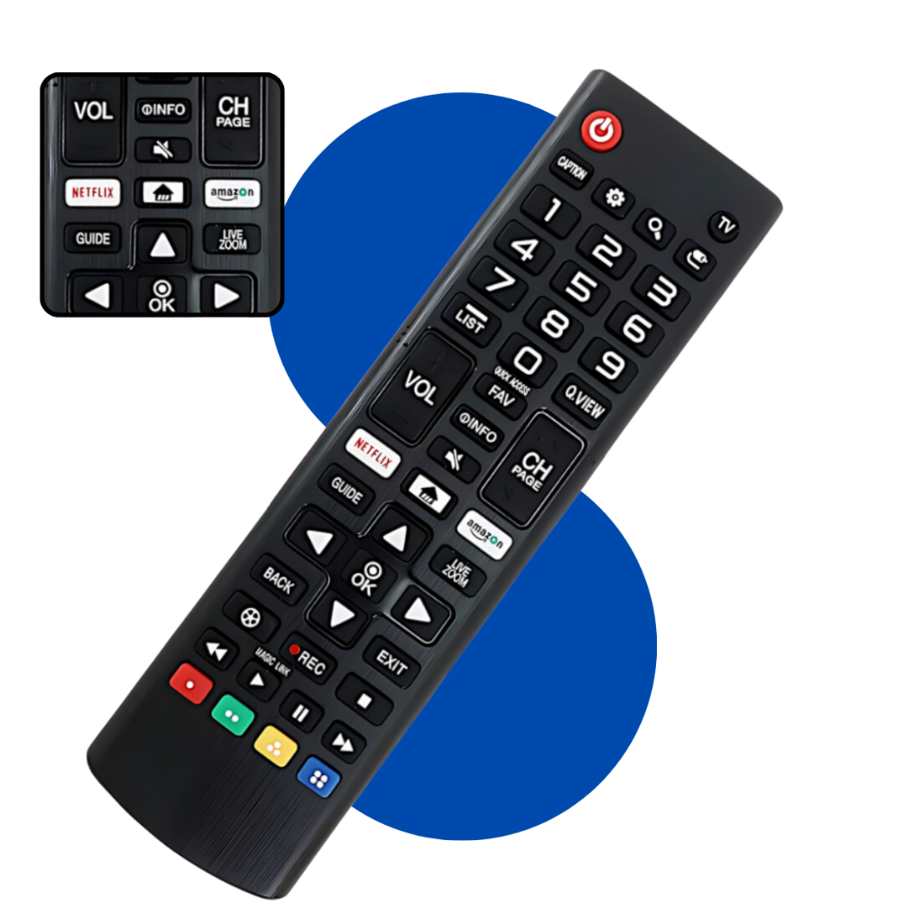 Controle Remoto Genérico LG Compatível Smart TV 