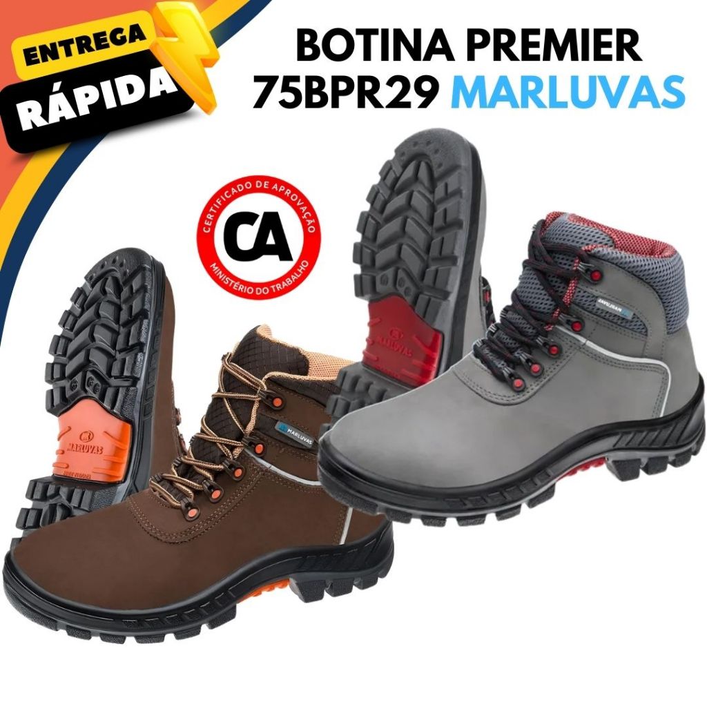 Bota Botina 75BPR29 Marluvas Premier Conforto Qual