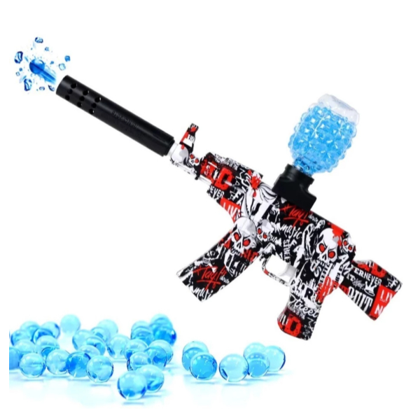 Arminha de bola de gel Ak47 Novo Automático Arma