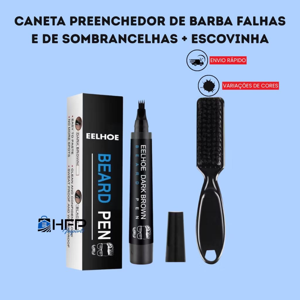 Kit de caneta para barba à prova dágua/Reparaç�