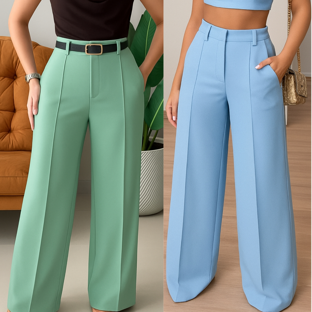 CALÇA FEMININA SOCIAL E EXECUTIVA PARA QUALQUER E