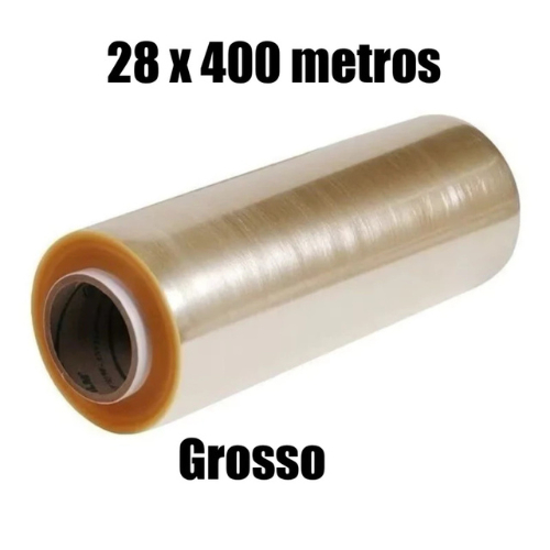 Bobina Plastico Filme Pvc 28cm X 400 METROS | ESTI