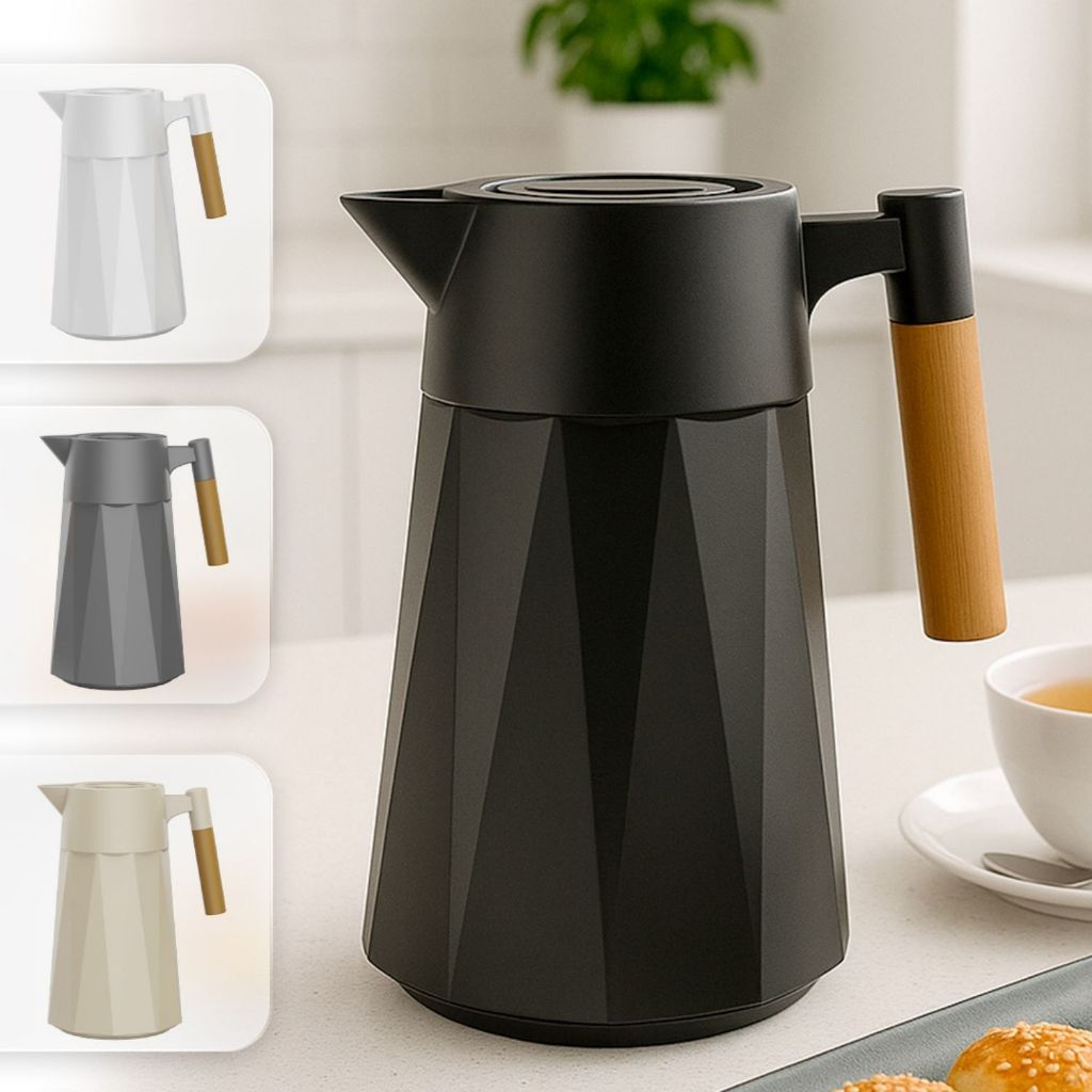 Garrafa Térmica Prisma 1 Litro Para Chás/Café  