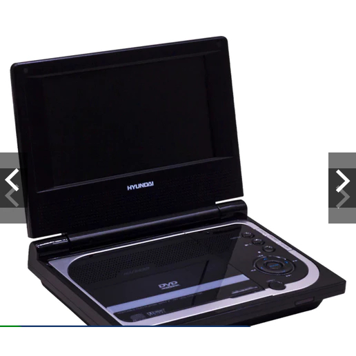 Reprodutor DVD Player Portatil Com Tela 7 USB SD