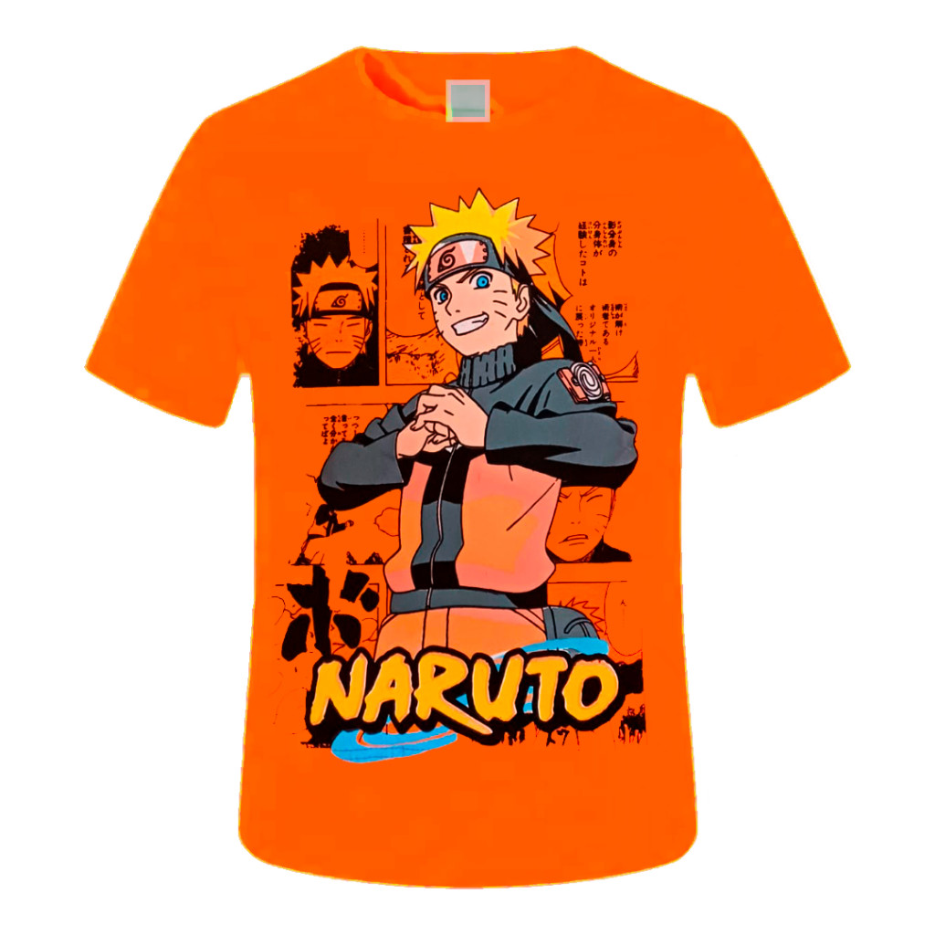 Camisa NARUTO Infantil E Juvenil ALTA Qualidade An