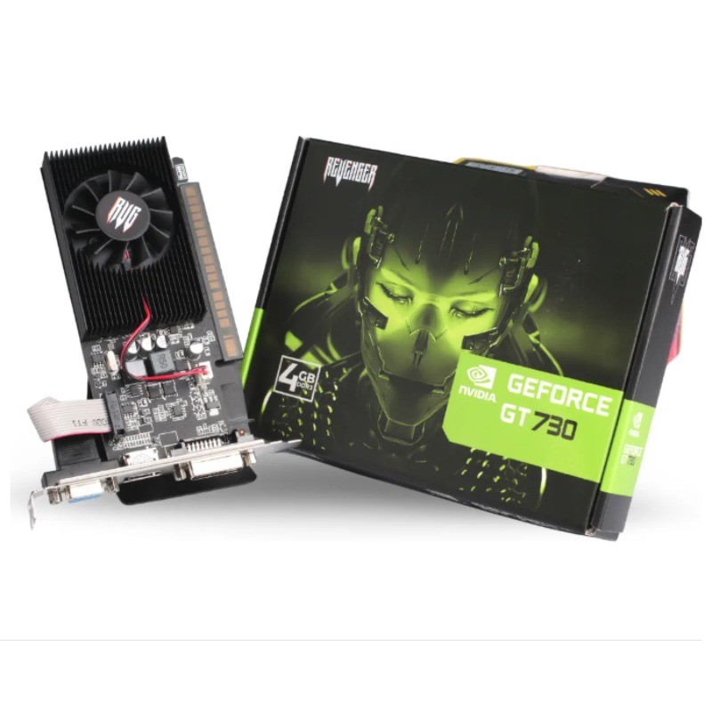 Placa De Vídeo Revenger Gt730 Nvidia Geforce 4gb 