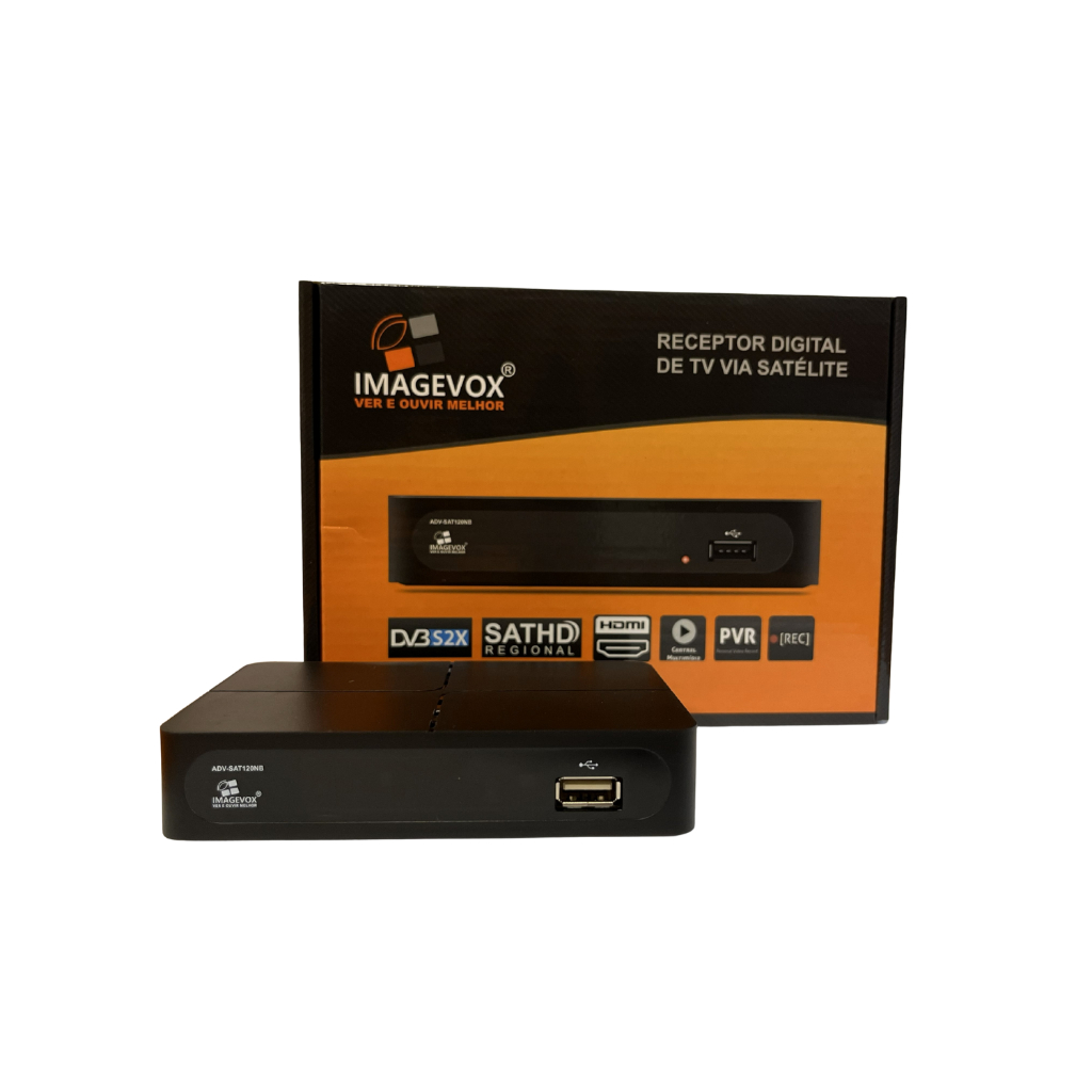 Receptor Digital KU Full HD SAT120NB para Antena B