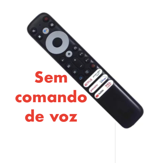 Controle Remoto Compatível Com Smart TV TCL