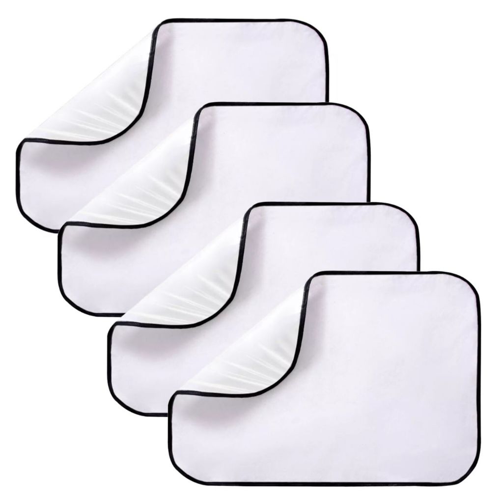 Kit 4 Tapetes higiênicos lavável para pet dog xi