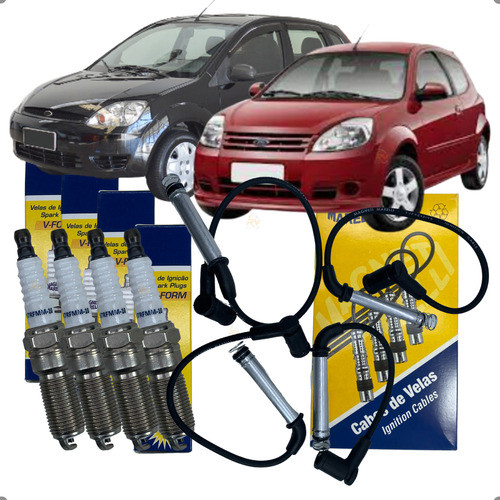 Jogo Velas + Cabo De Vela Magnet Marelli New Ecosp