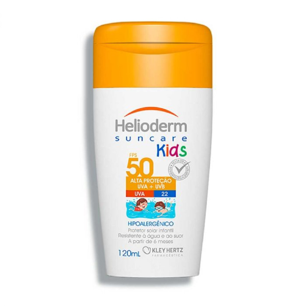 Protetor Solar Corporal Helioderm Suncare Kids Fps