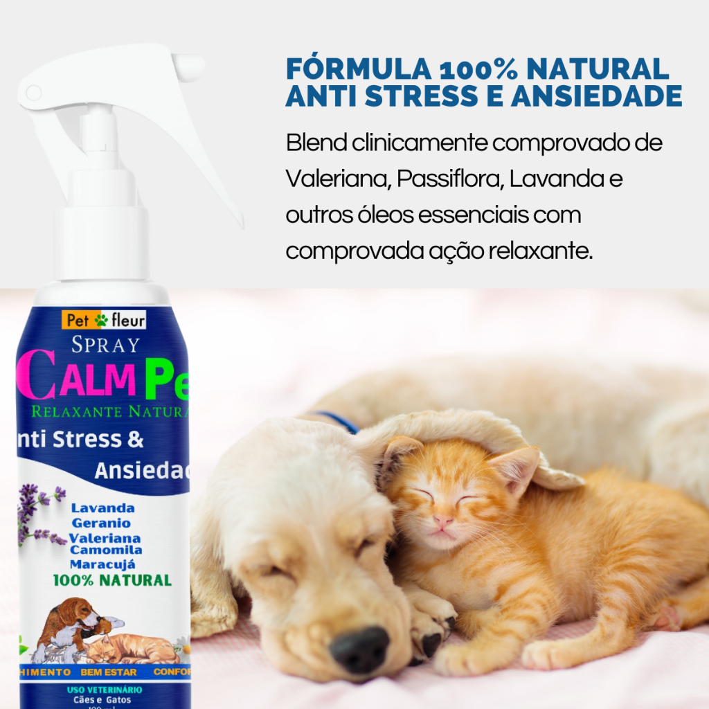 SPRAY CALMANTE NATURAL BLEND DE OLEOS ESSENCIAIS C