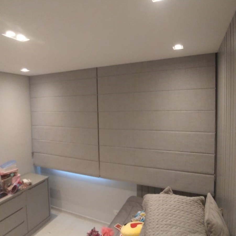 Persiana Romana Blackout Largura 1,00 x 1,20 Altur