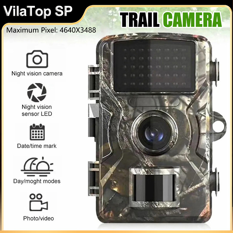 Câmera De Trilha De Visão Noturna De Caça 12mp 