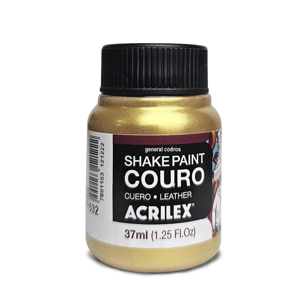 tinta para couro ouro shake paint sapatos e jaquet
