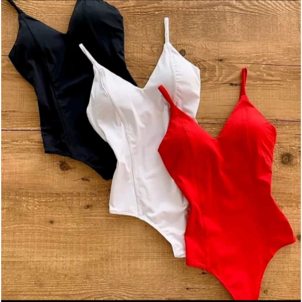 Body Feminino alcinha com Bojo e Fecho Bodi SUPLEX