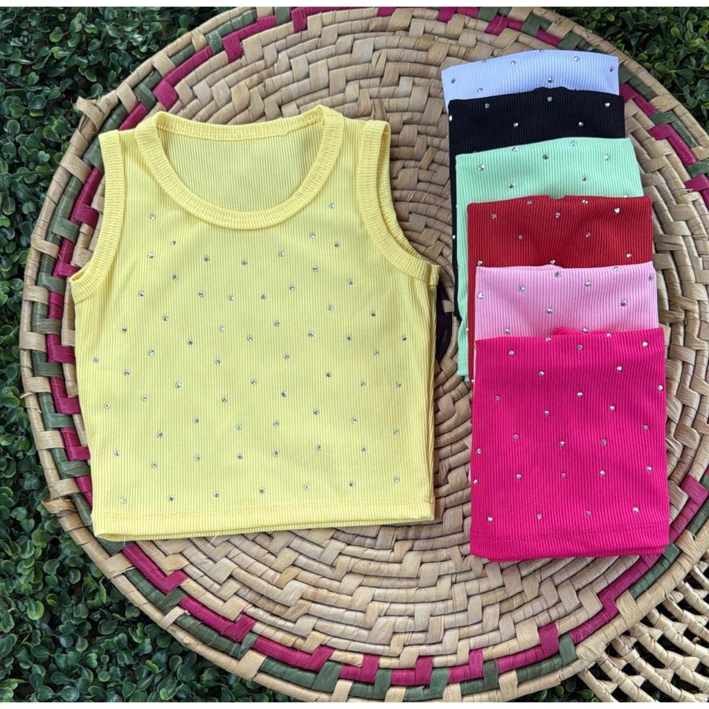 Regata Infantil Canelado Ribana Premium Com Detalh