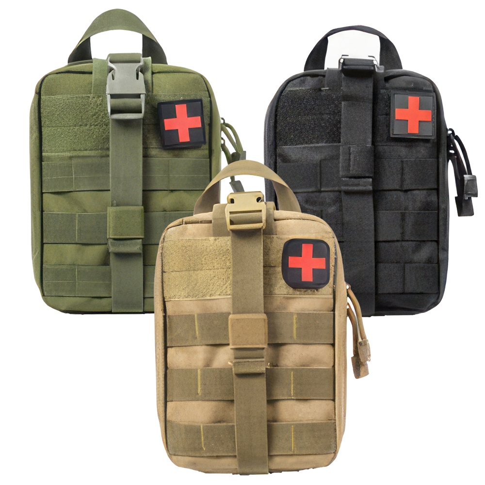 Bolsa Tática Kit Primeiros Socorros Emergência O