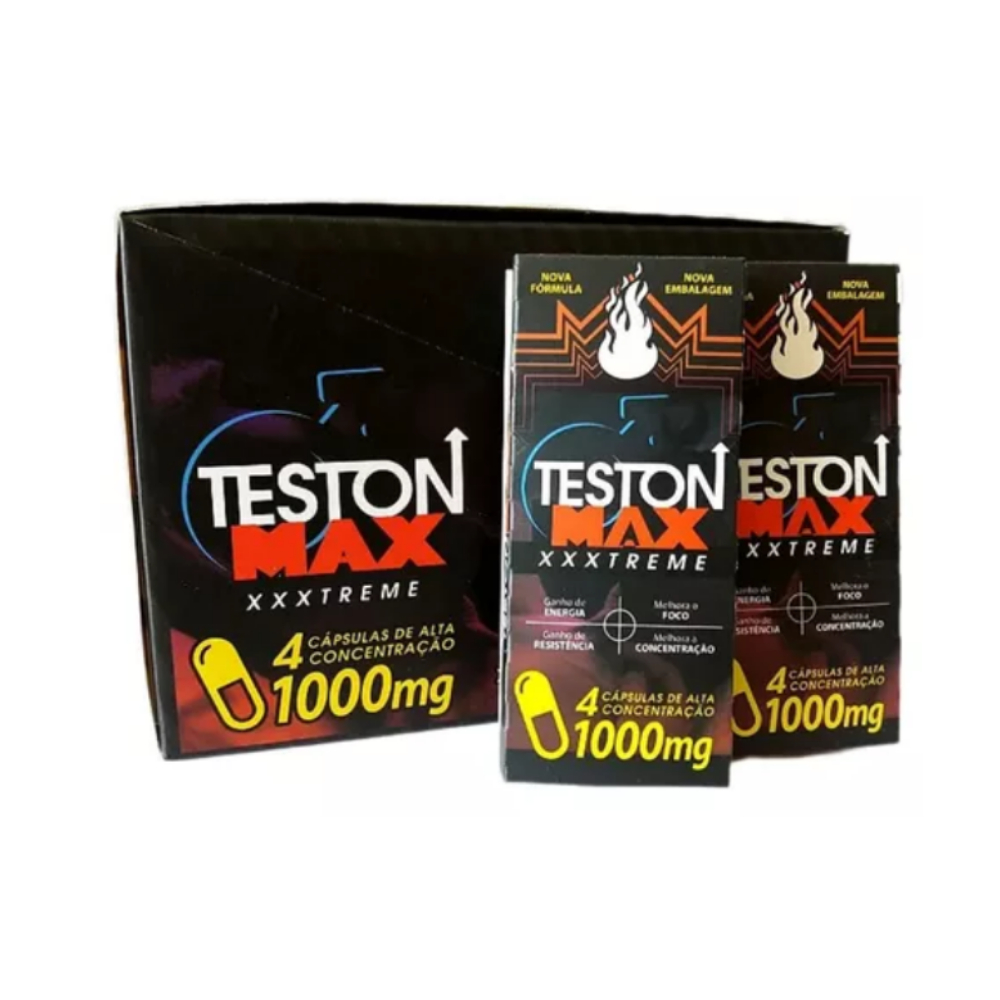 Teston Mx 1000mg Com 48 Caps Multi Vita
