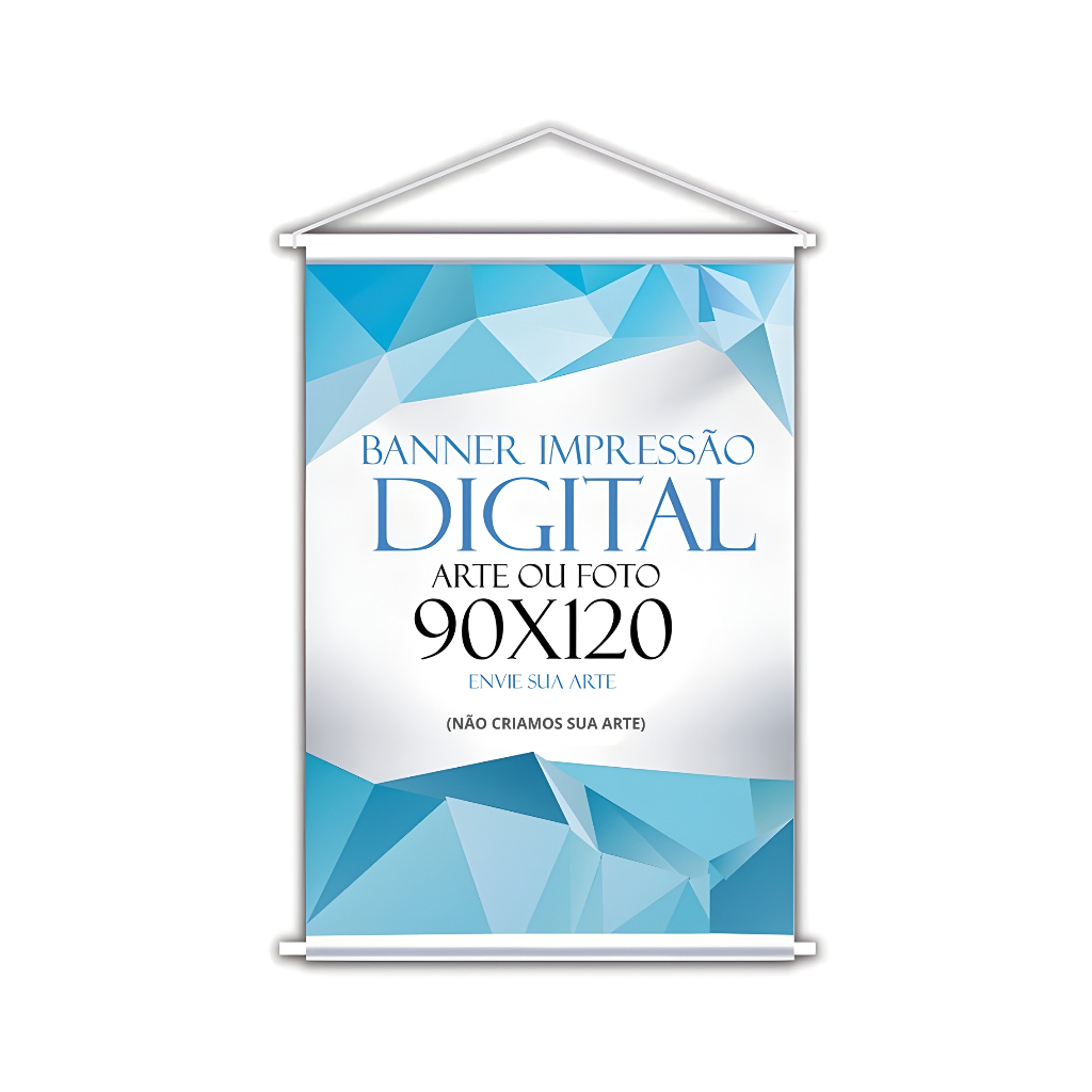 Banner Personalizado, envie sua arte ou foto,  (EN