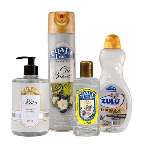 Kit Casa Limpa Coala/Zulu Perfumes – Chá Br