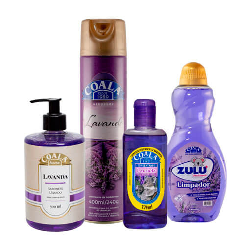 Kit Casa Limpa Coala/Zulu Perfumes – Lavanda