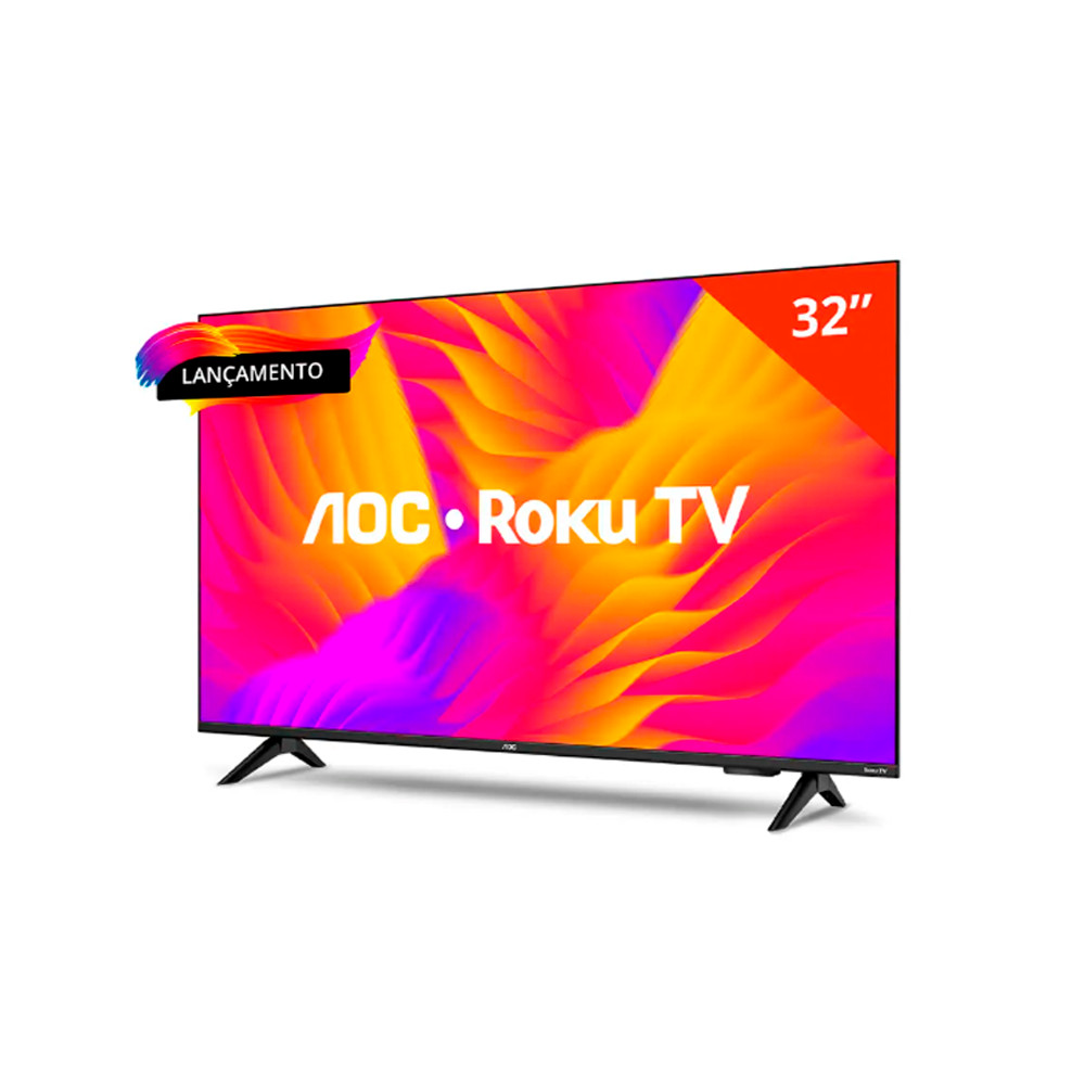 Smart Tv Aoc Dled 32 Wi-fi Roku Tv Quad Core 32s51