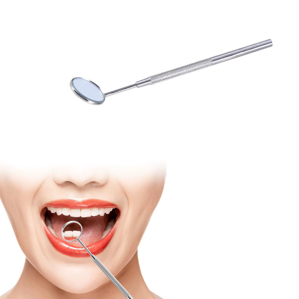 Espelho Bucal de Cabo Ergonômico – Aço Ino