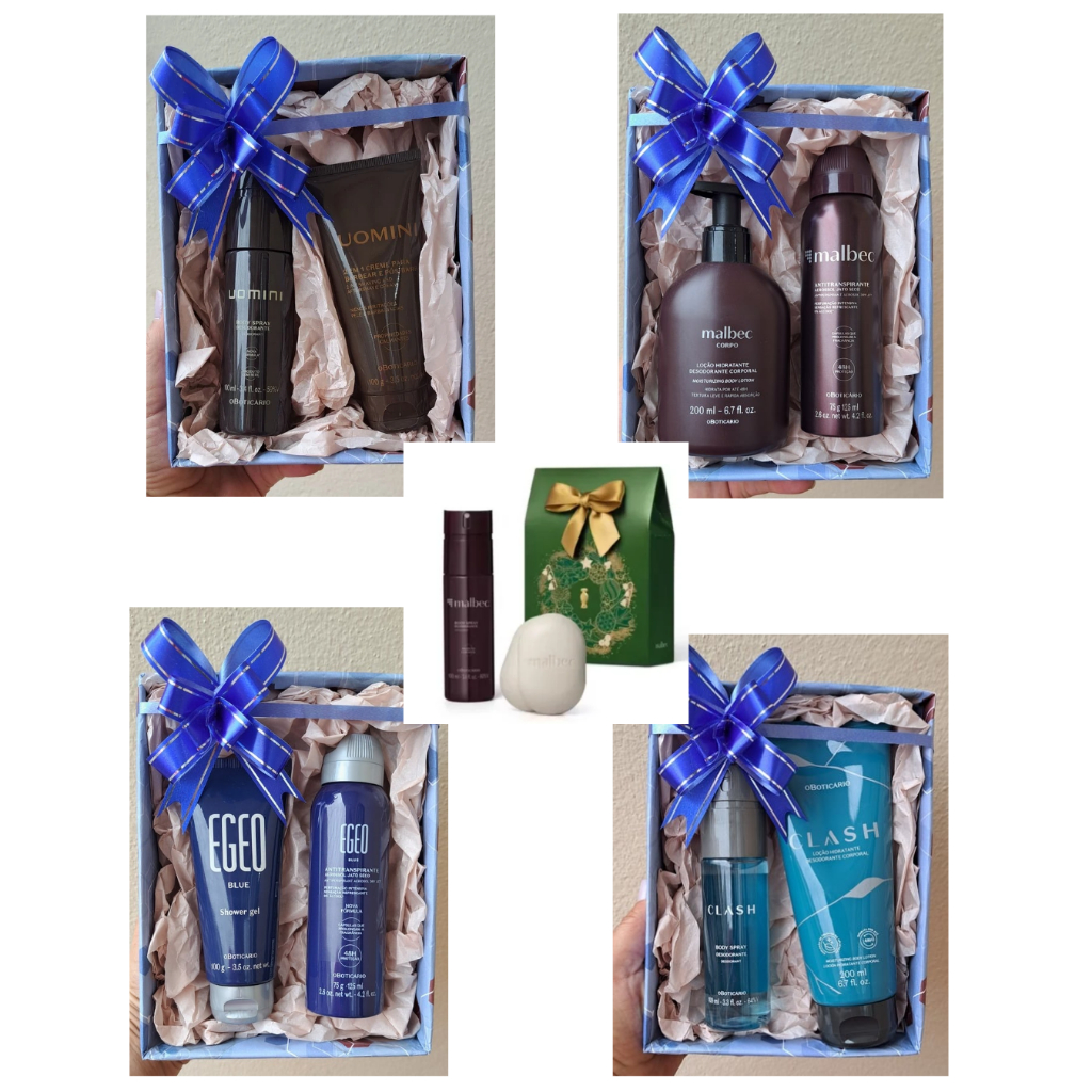 Presente Masculino Boticário- Natura – Malb