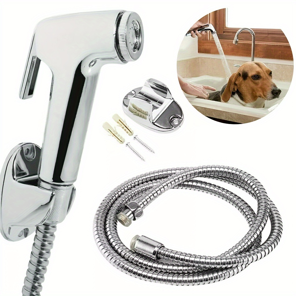 Ducha Higiênica Para Banheiro Completa Luxo Inox 