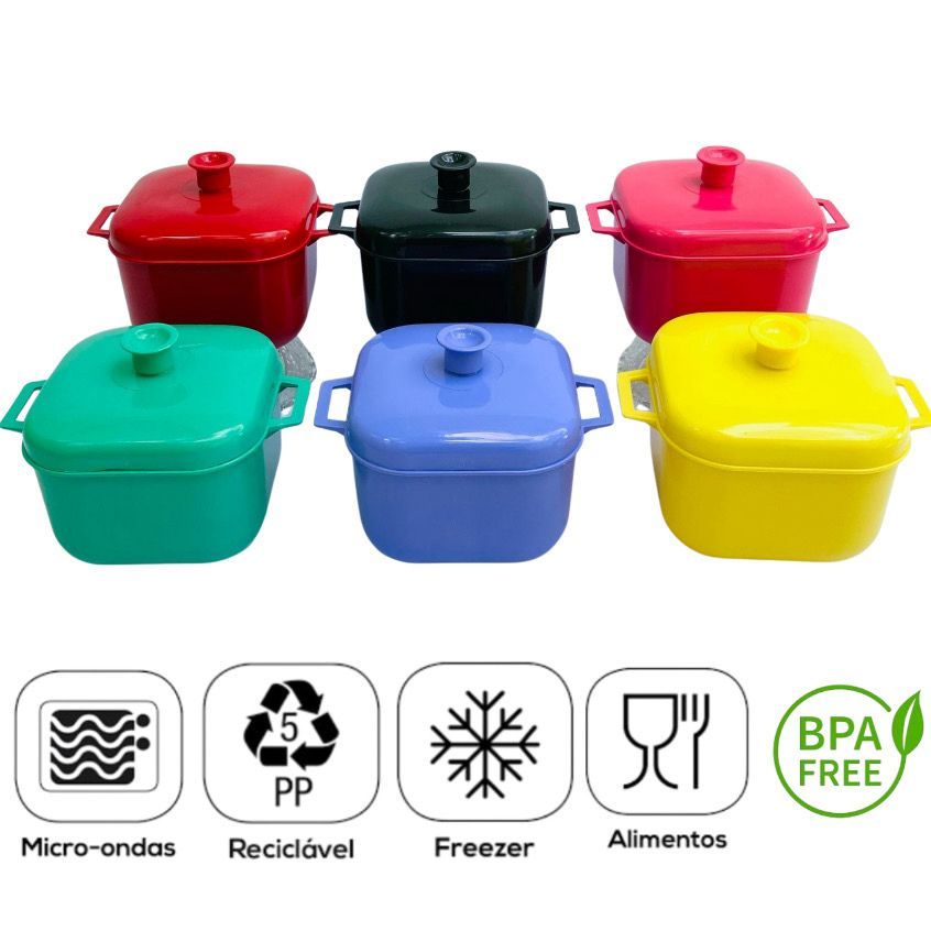 KIT/ AVULSO – Panela de Microondas Caçarola