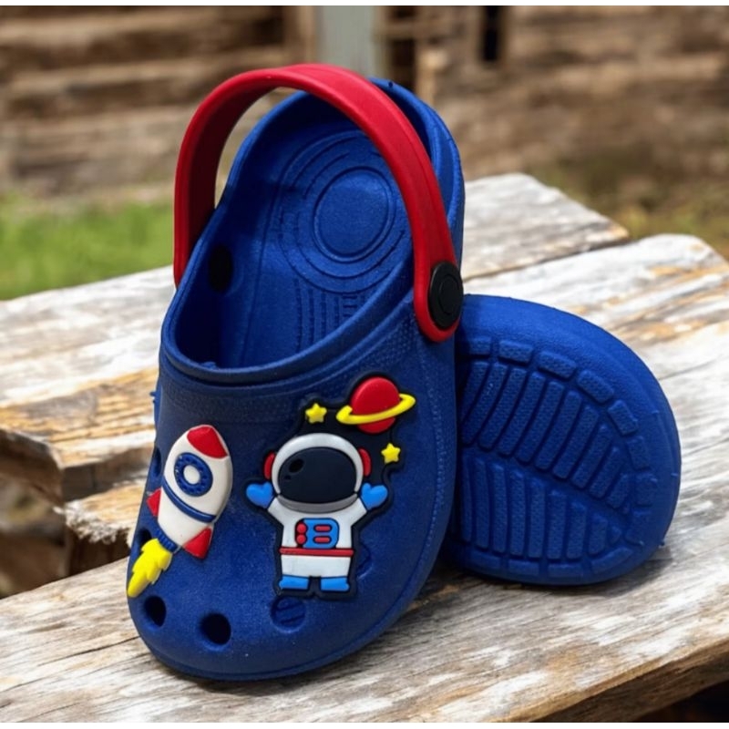 Babuche Emborrachado Infantil Astronauta