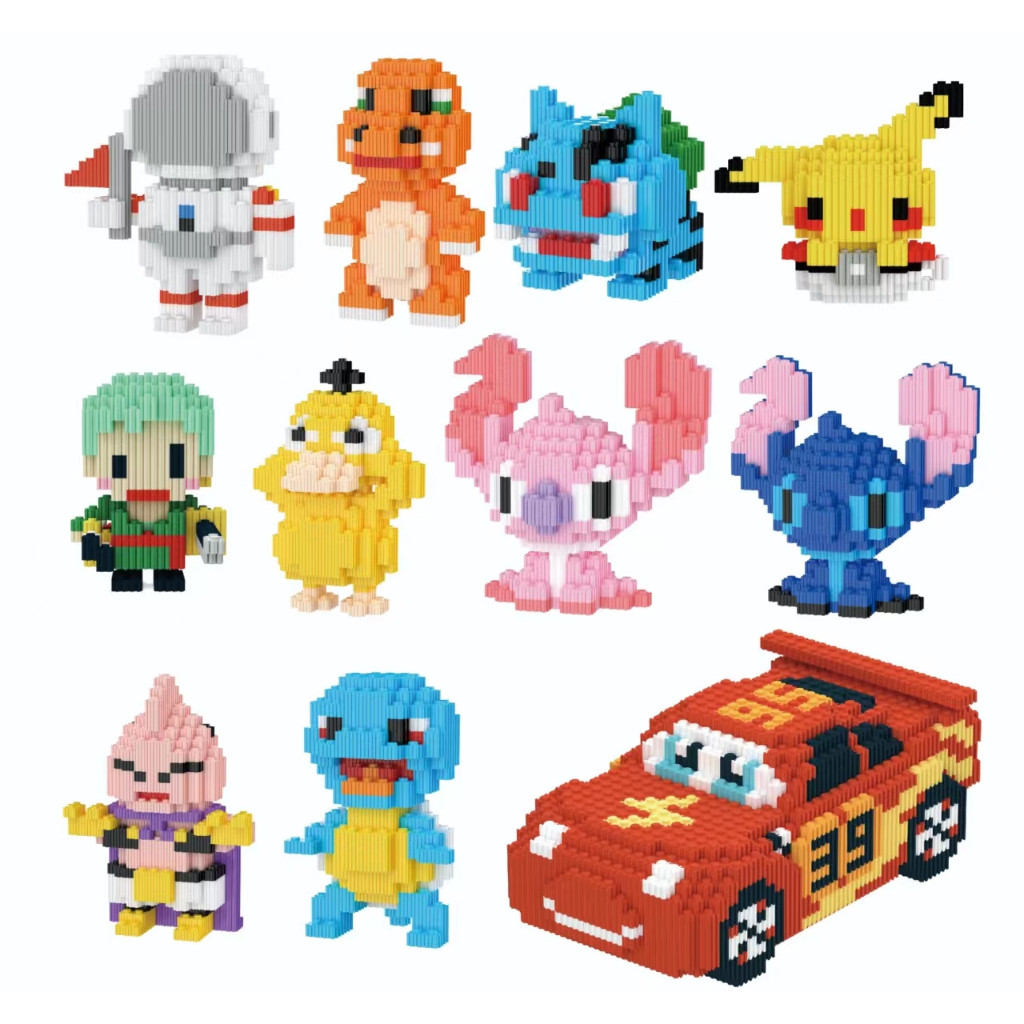 Blocos de Montar Nano De Construção Brinquedos E