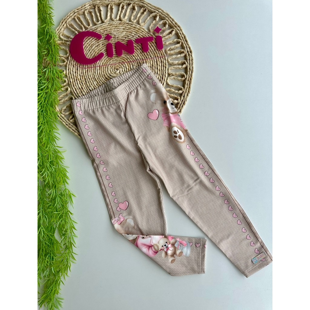 Legging Infantil Menina em Suplex Power Felpado Ur