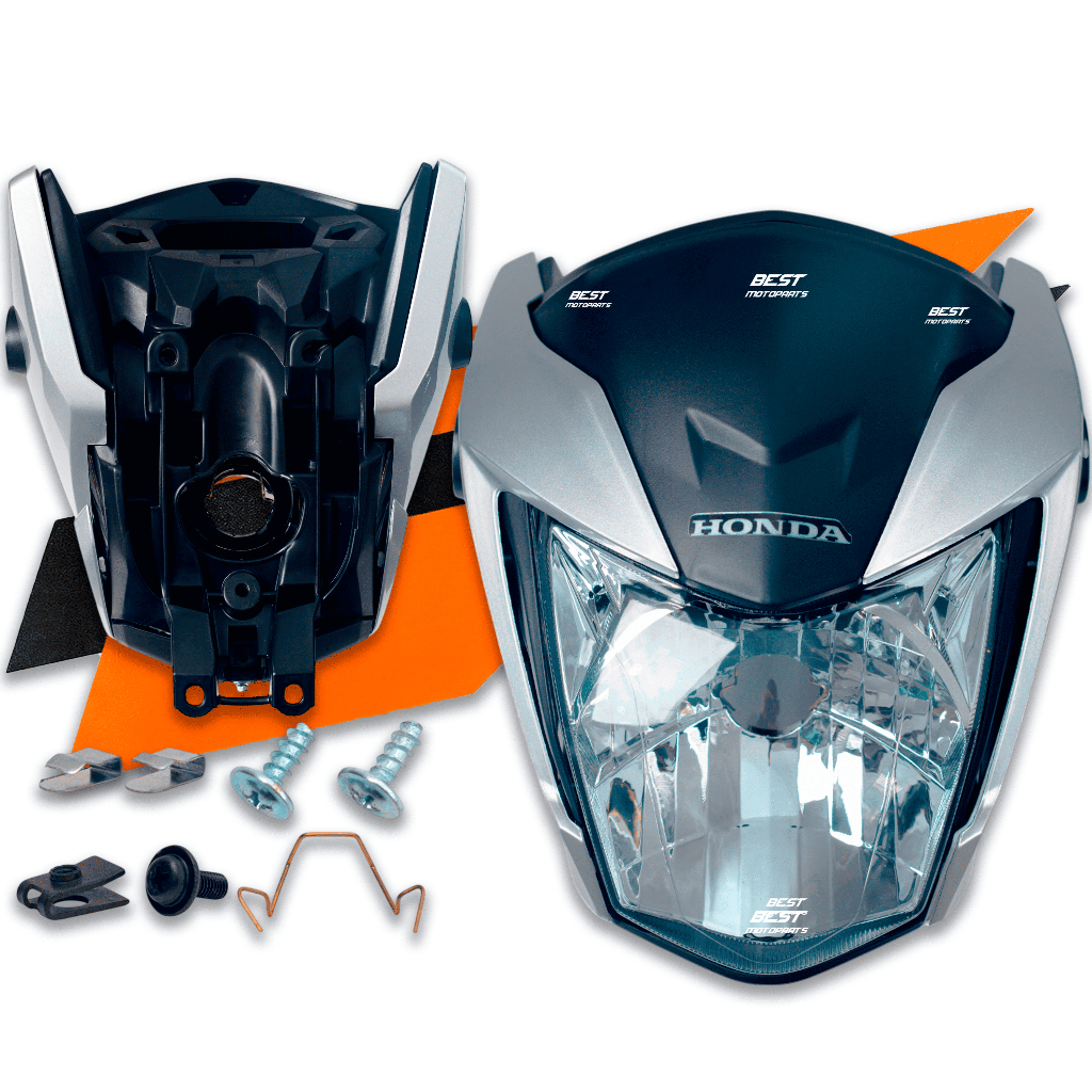 Kit Farol Frente Completa Cg Titan 160 ARANHA MASC