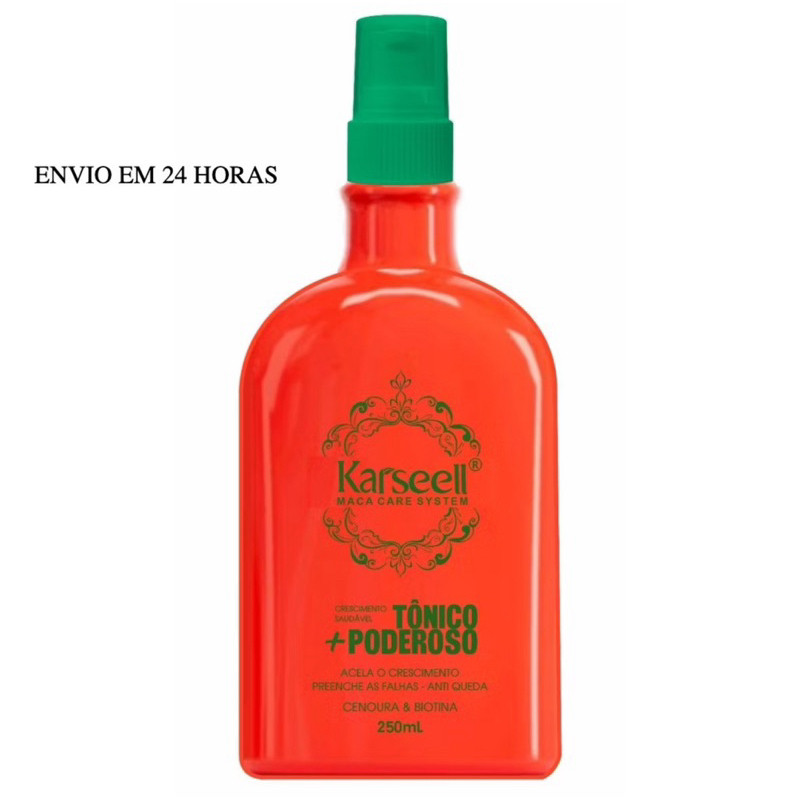 Tônico anti queda Karseell Modvida.