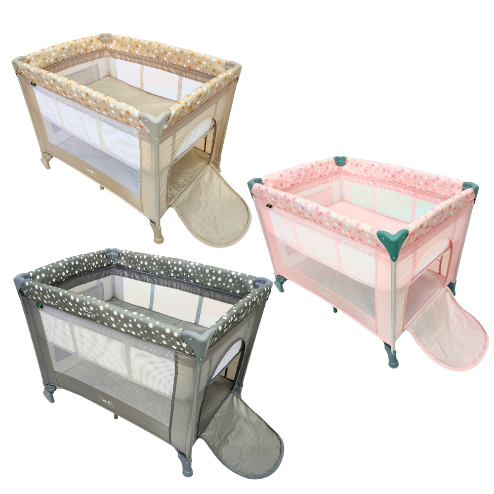 Berço Portátil Infantil Cercado Desmontável Max