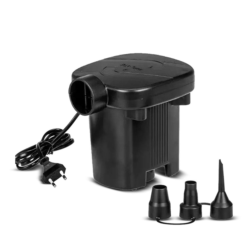 Bomba De Ar Elétrica Encher Colchão Boia Piscina
