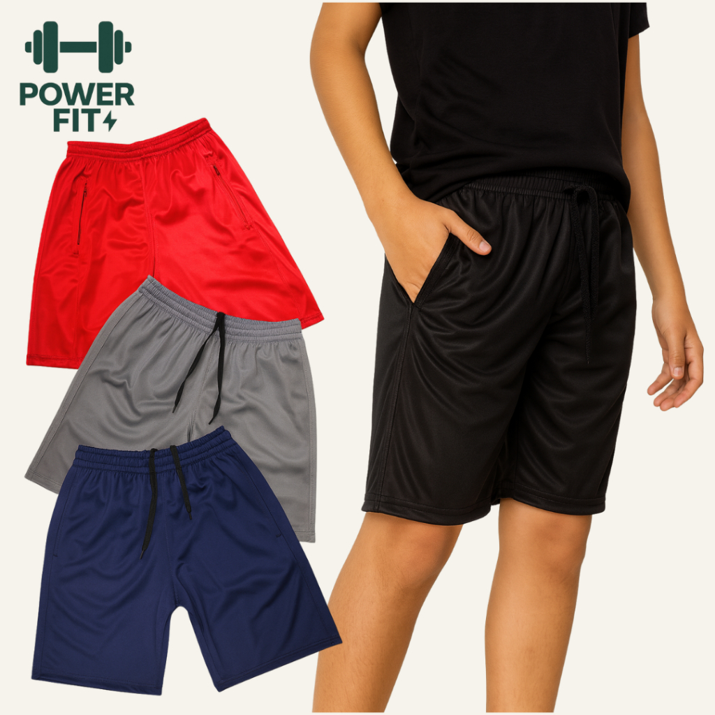 Kit 3 Bermudas Infantil Juvenil Masculina | Do 10 
