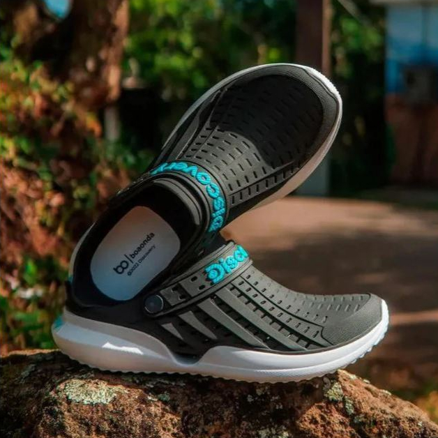 Papete Masculina Ortopédica Clog Flow Boaonda Dis