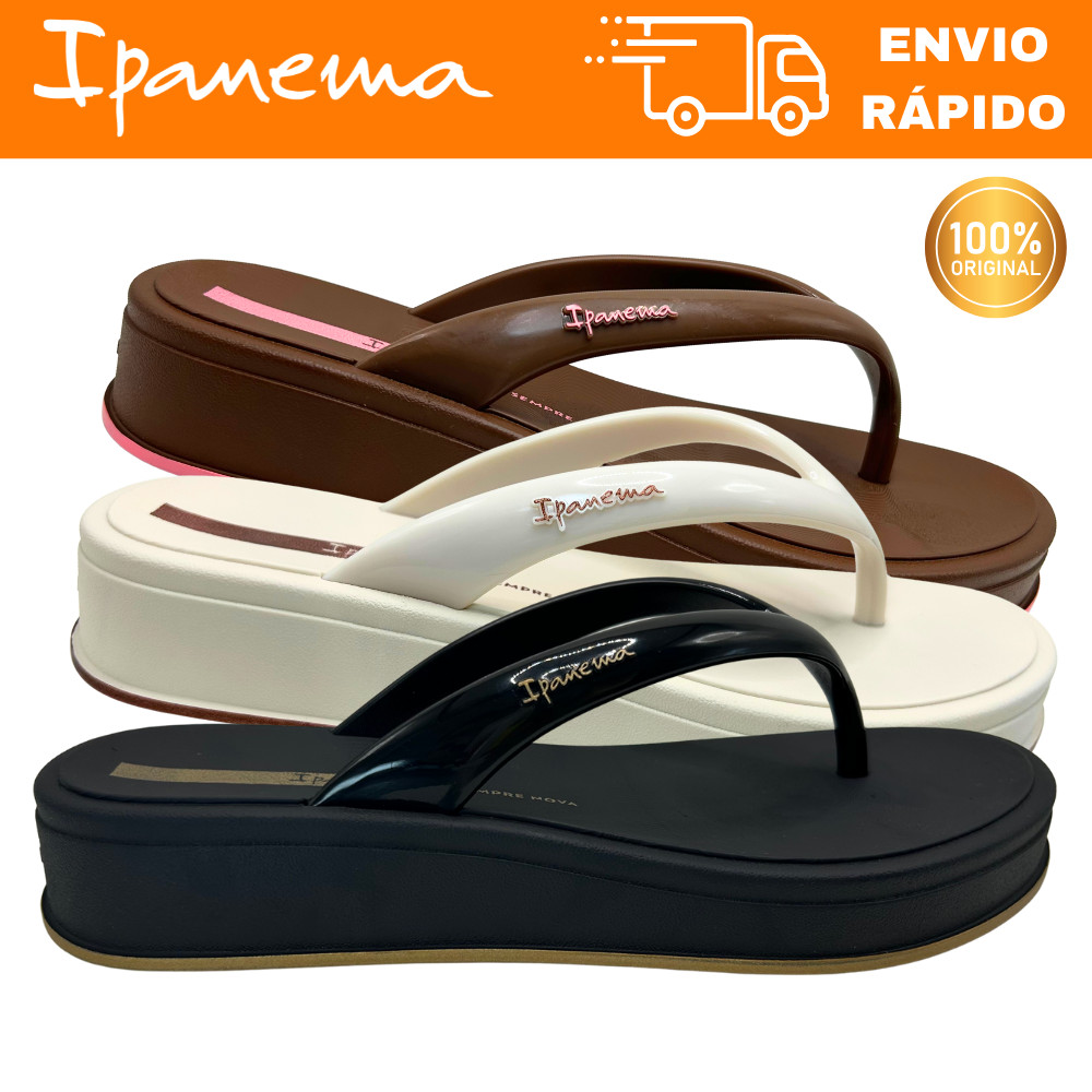 Tamanco Anabela Glow Up Ipanema 27417 Feminino Cas