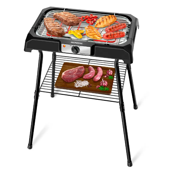 Churrasqueira Elétrica Mondial Grand Steak E Gril
