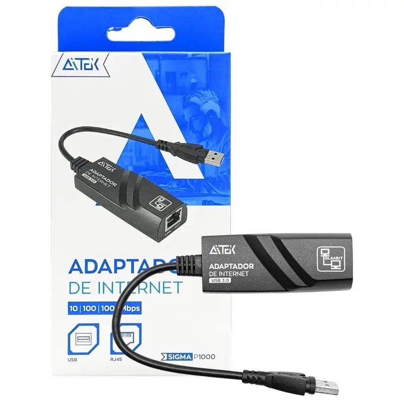 Adaptador Rede Usb 3.0 Gigabit Rj45 Ethernet 10/10