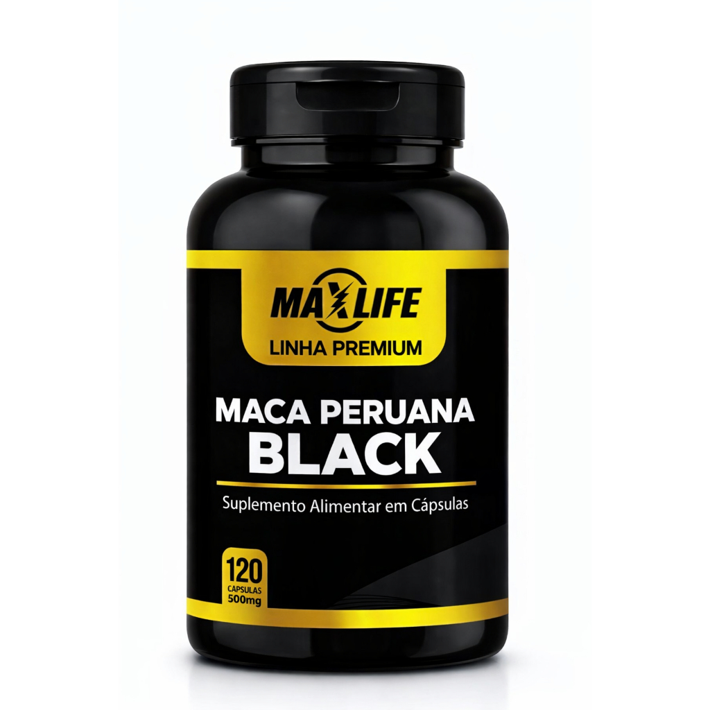 MACA NATURAL EM 120 CAPS MAXLIFE
