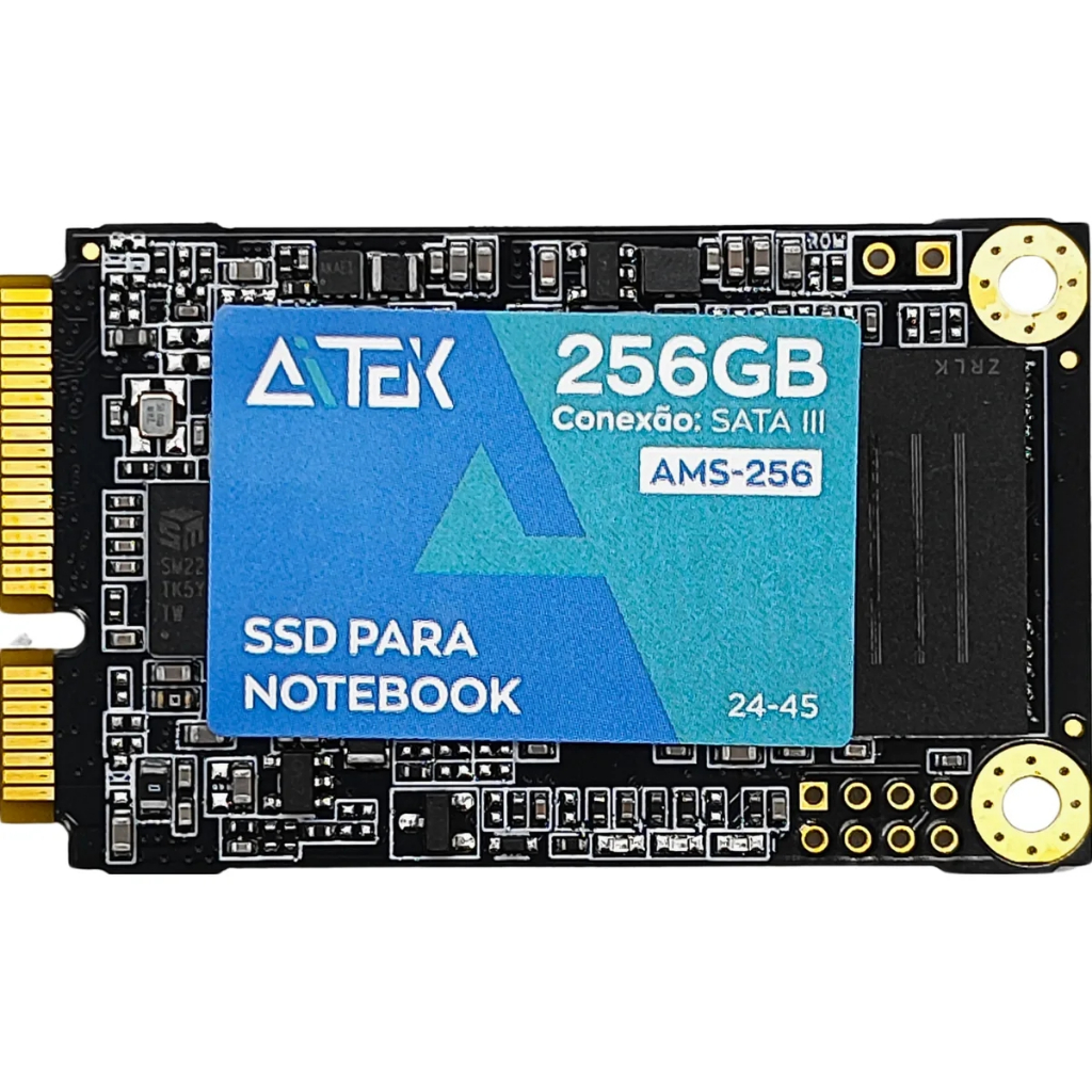 SSD M SATA Aitek AMS 128GB 256GB 512GB Para Notebo