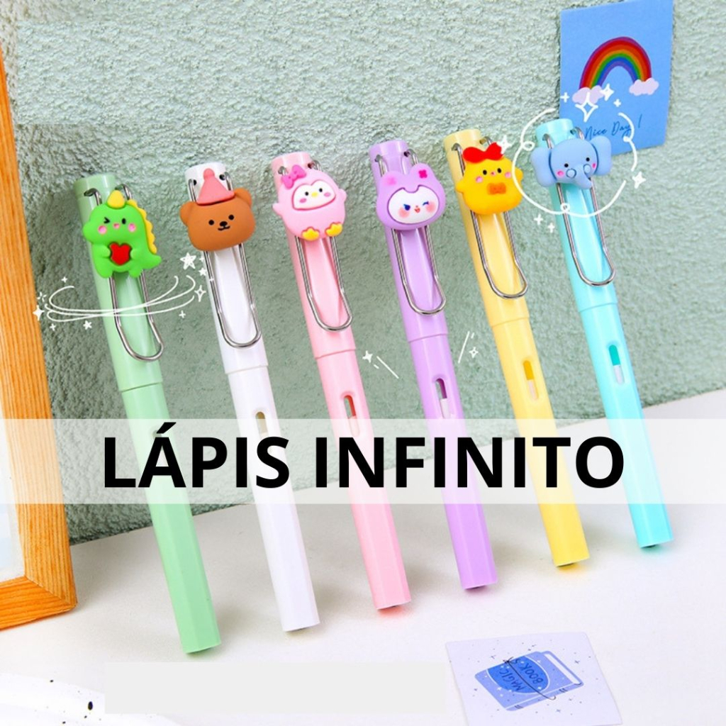 Lápis Infinito Desenho Hello – 100 Lapis em